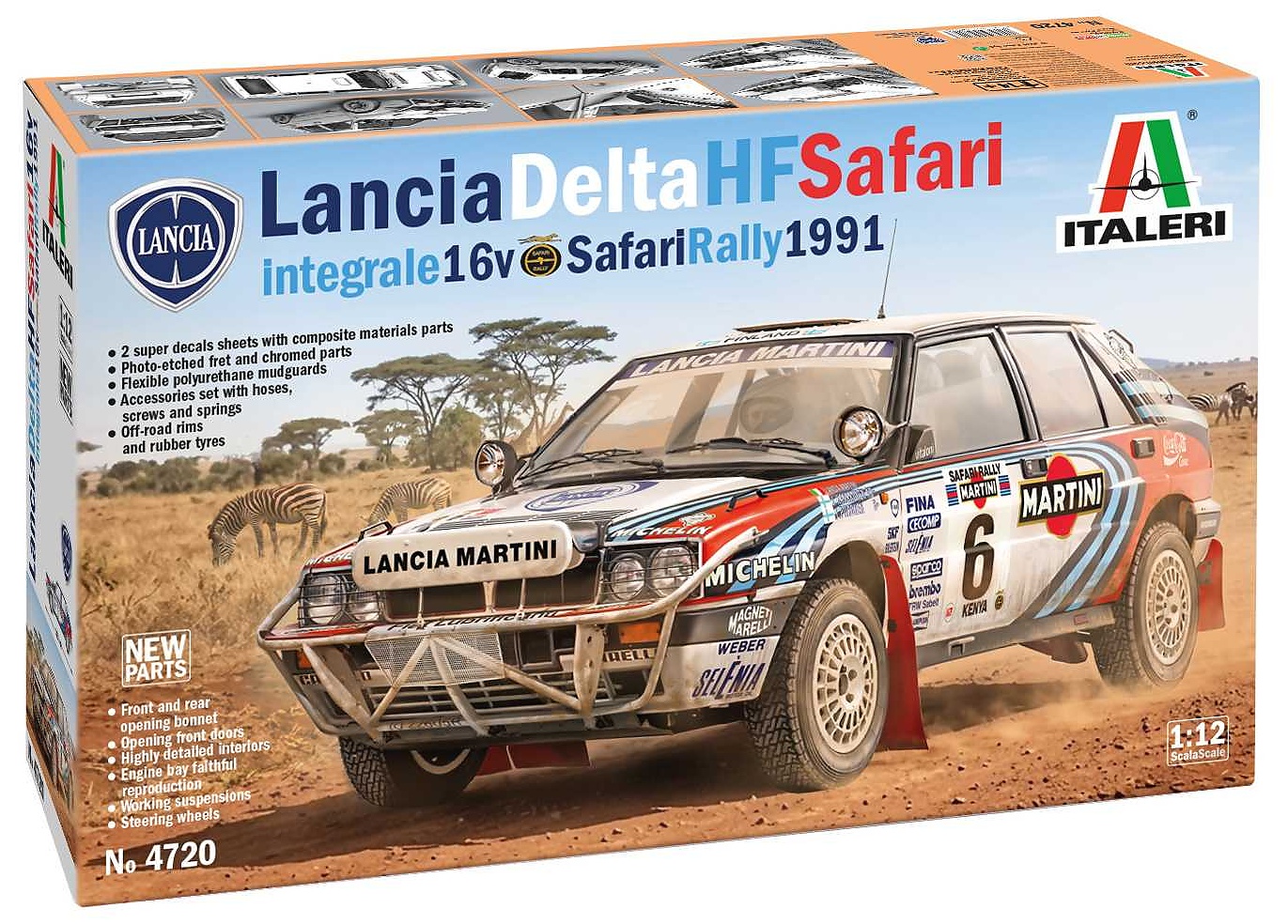 Lancia Delta Integrale 16v Safari (1:12)