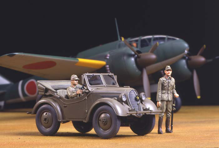 Kurogane (Japanese 4x4 Light Vehicle Type 95) (Tamiya 1:48)