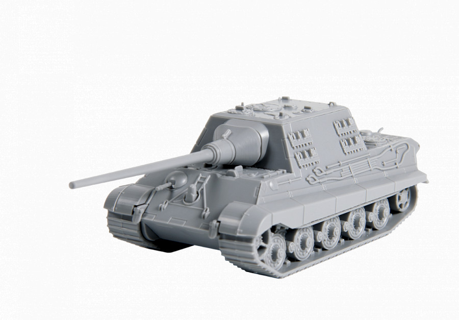 Wargames Sd.Kfz.186 Jagdtiger Heavy Tank Destroyer (Zvezda 1:100)