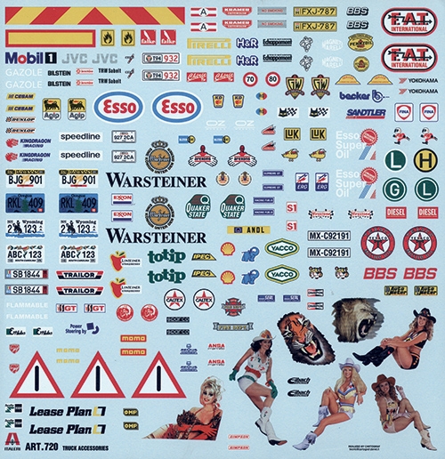 TRUCK ACCESSORIES (Italeri 1:24)