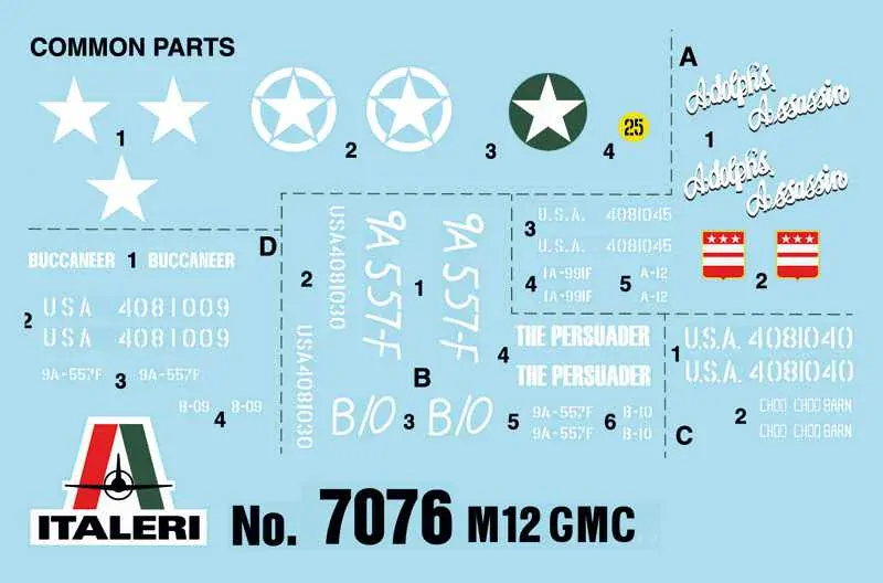M12 Gun Motor Carriage (Italeri 1:72)