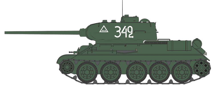 Tank T-34/85 112 Factory Production (Airfix 1:35)