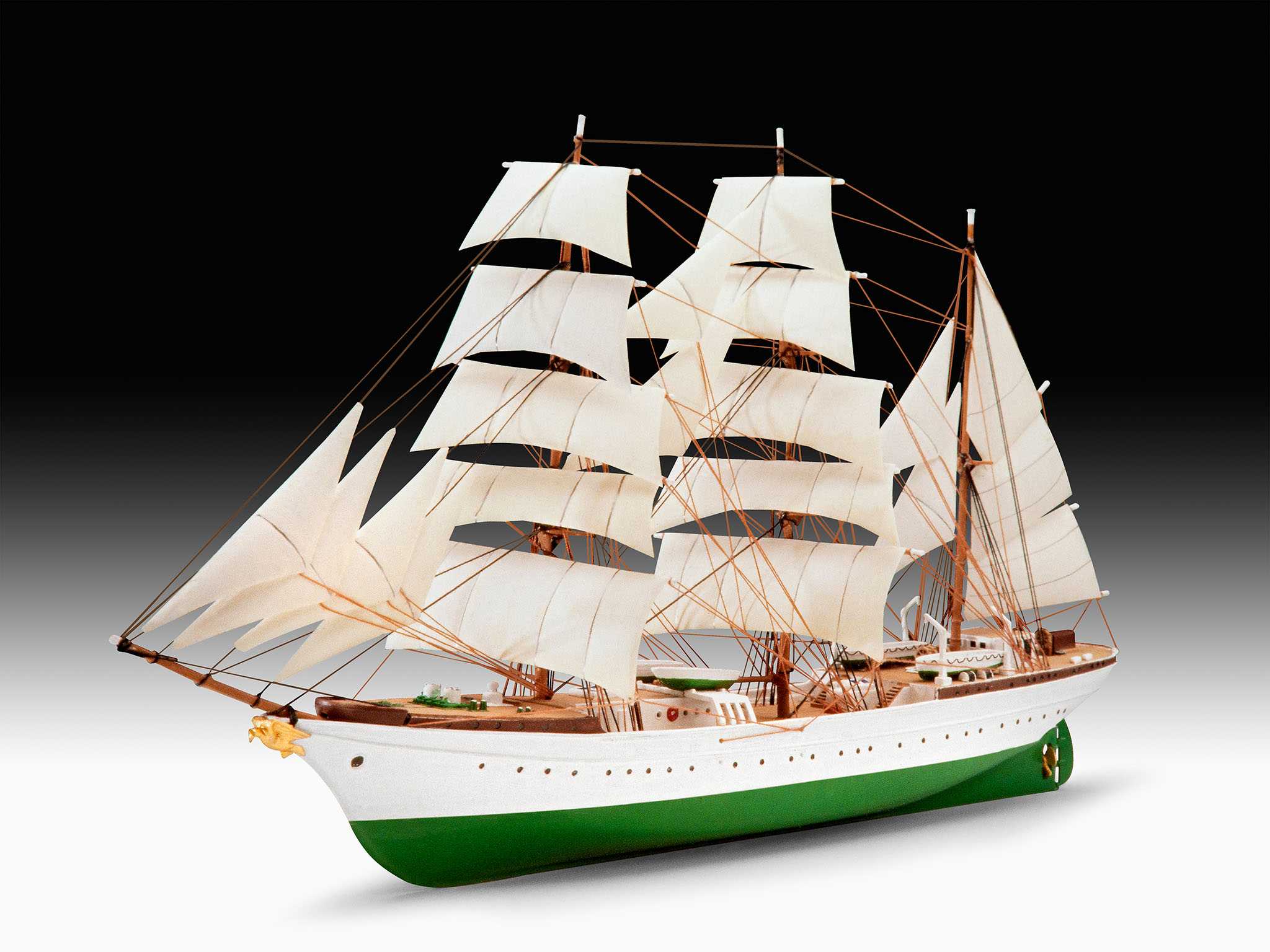Set lodi Gorch Fock (Revell 1:350)
