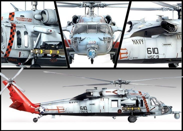 MH-60S USN HSC-9 Tridents (Academy 1:35)