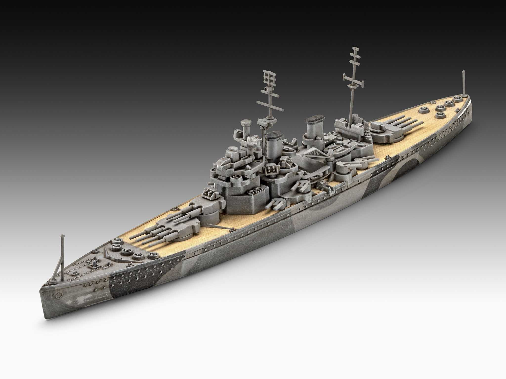 Set Battleship HMS Duke of York (Revell 1:1200)