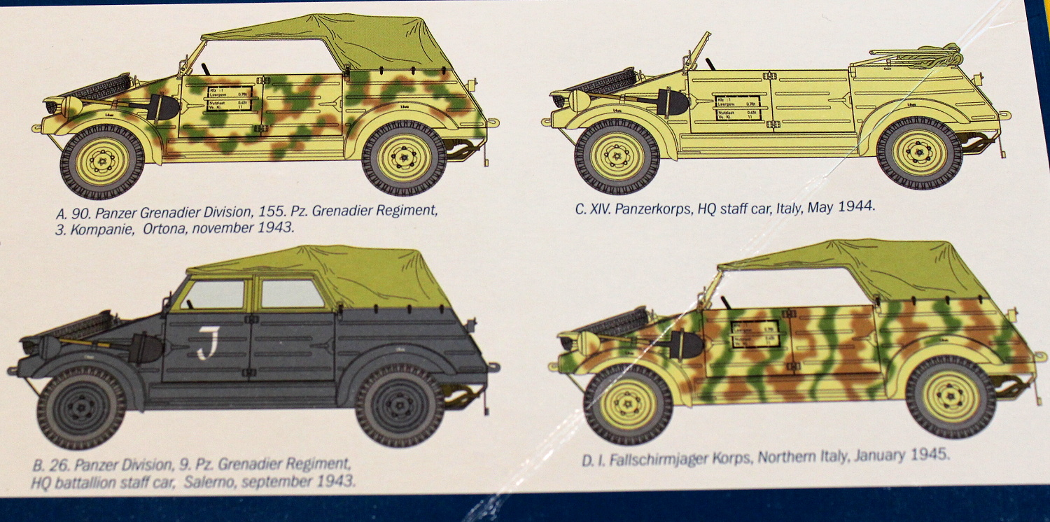 Kdf.1 Typ 82 Kübelwagen (Italeri 1:9)