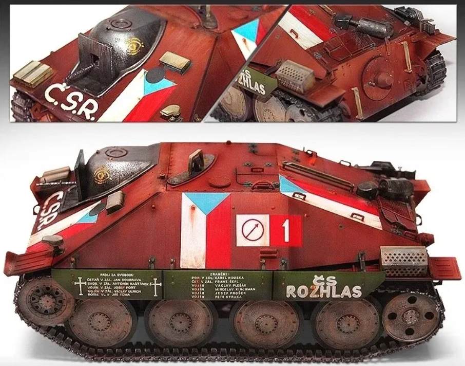 Hetzer "Prague 1945" (Academy 1:35)
