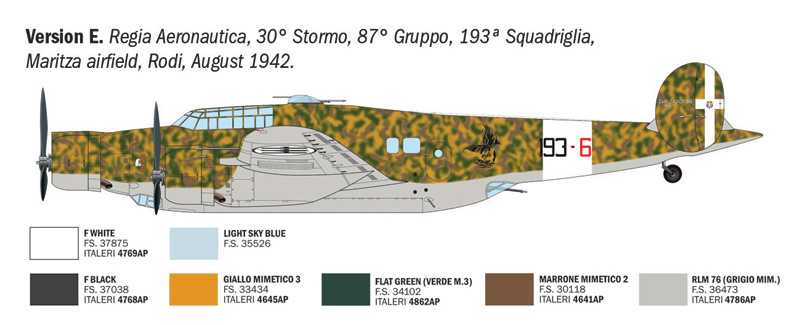 Cant Z 1007bis Alcione (Italeri 1:72)