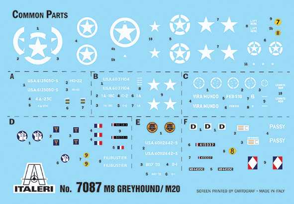 M8 Greyhound / M20 (1:72)