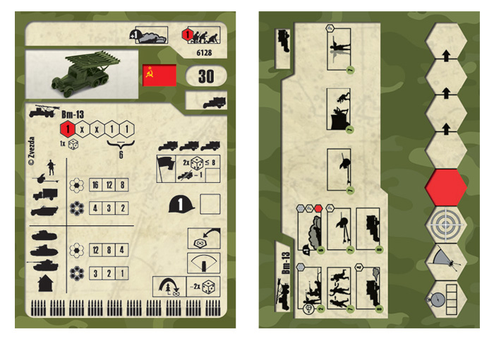 Wargames (WWII) military 6128 - BM-13 Katyusha (Zvezda 1:100) 