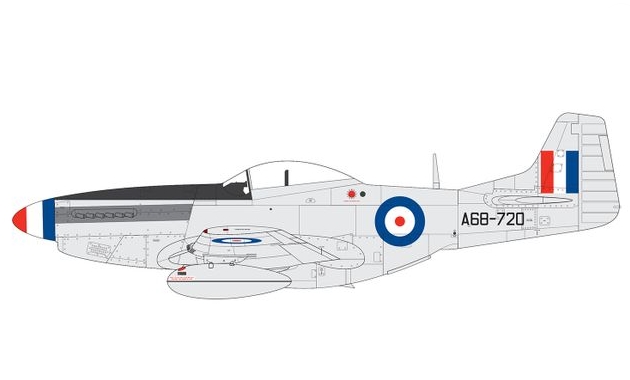 North American F-51D Mustang (Airfix 1:48)