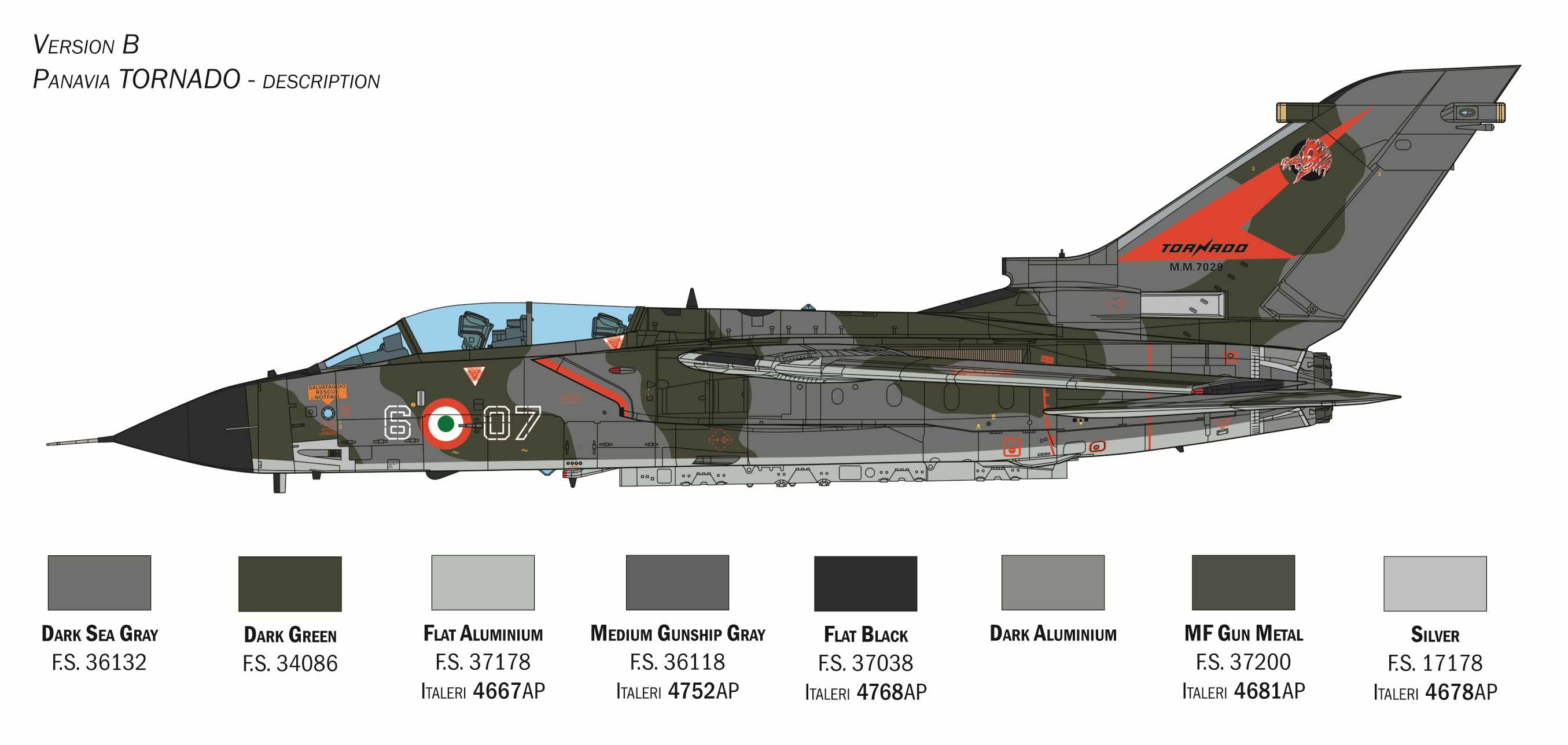 Tornado IDS - 40th Anniversary (Italeri 1:32)