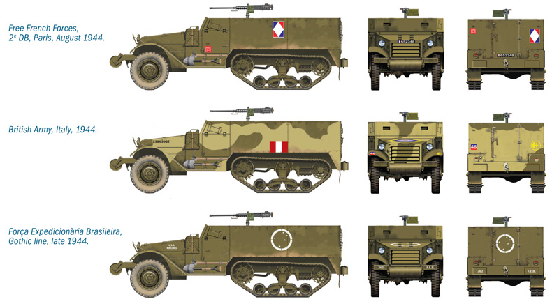 M3A1 HALF TRACK (1:72)