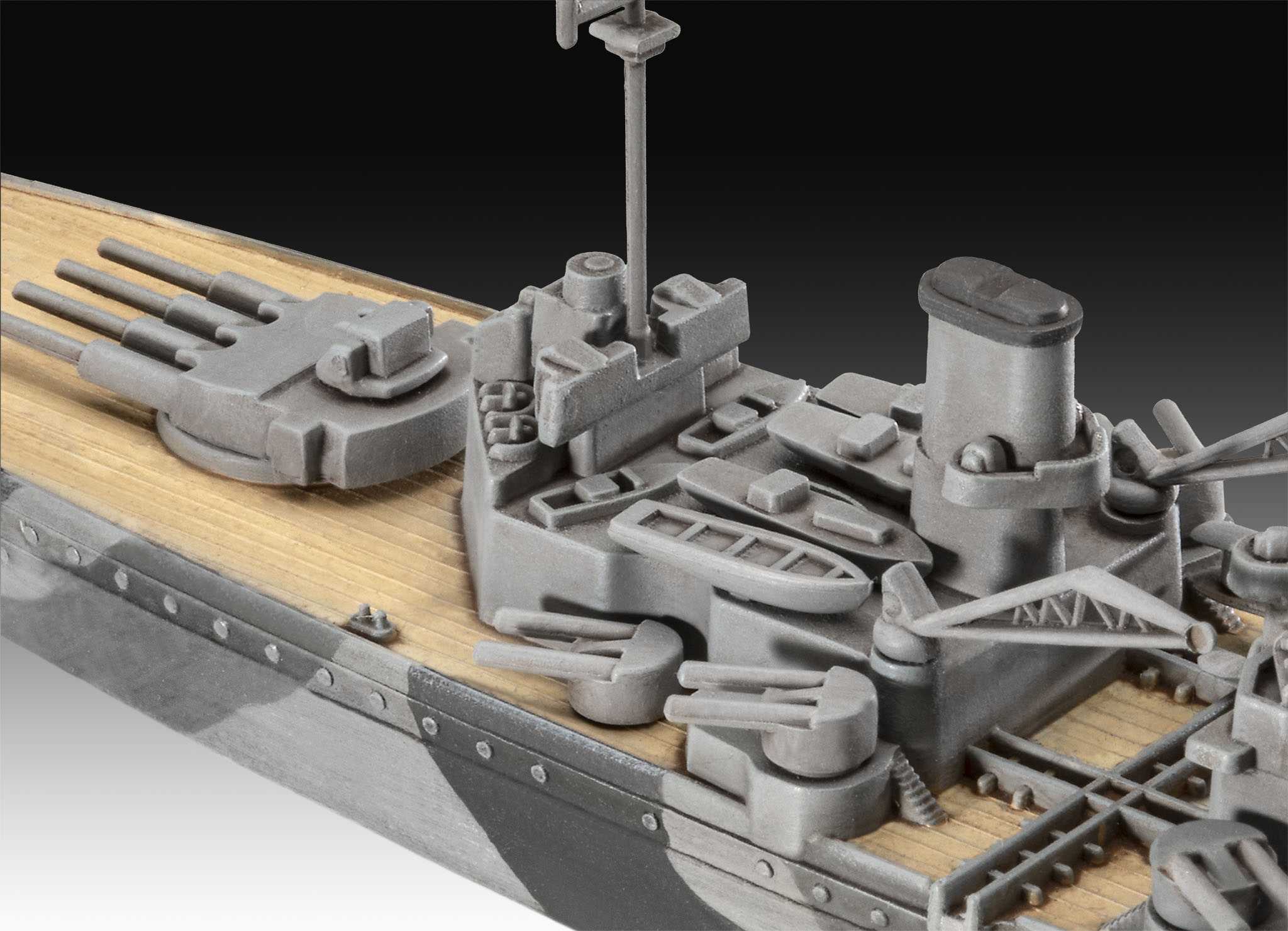 Set Battleship HMS Duke of York (Revell 1:1200)