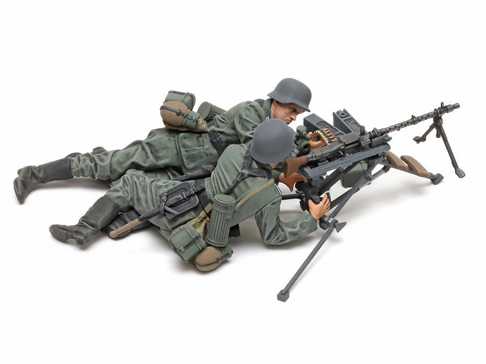 German MG Team Mid- WWII (Tamiya 1:35)