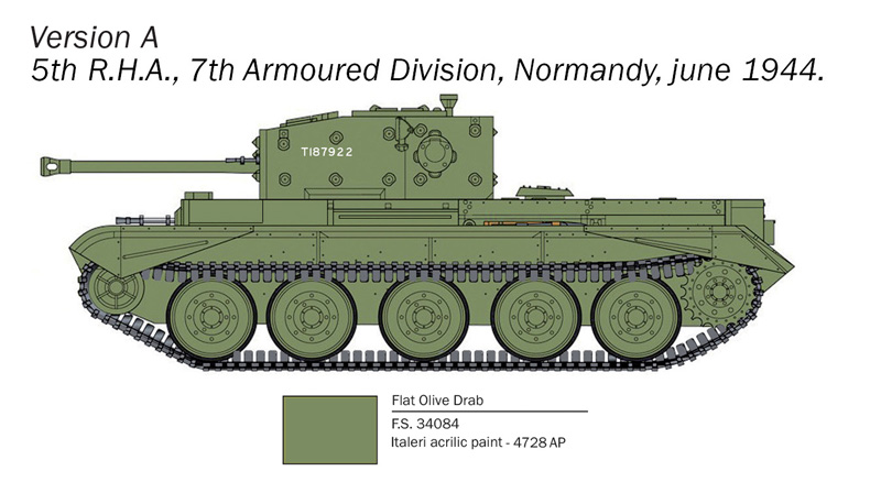 Cromwell Mk. IV (Italeri 1:56)