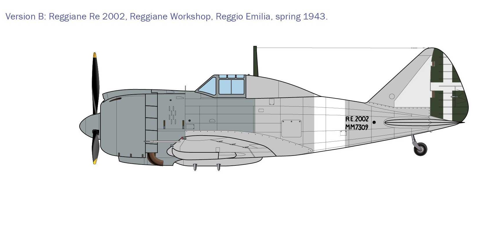Reggiane Re.2002 Ariete (Italeri 1:72)