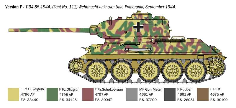 T-34/85 Zavod 112 Mod. 1944 (1:35)