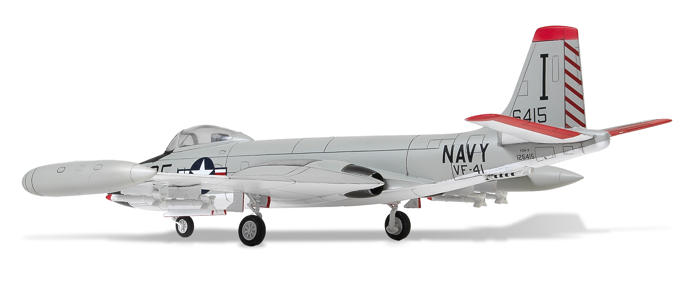F2H-3 USN VF-41 Black Aces (Academy 1:72)