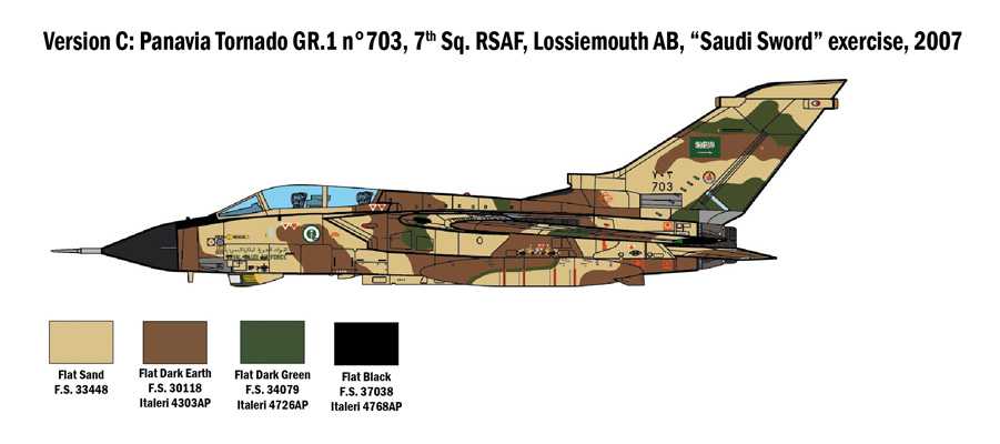 TORNADO GR.1-IDS - GULF WAR (Italeri 1:48)