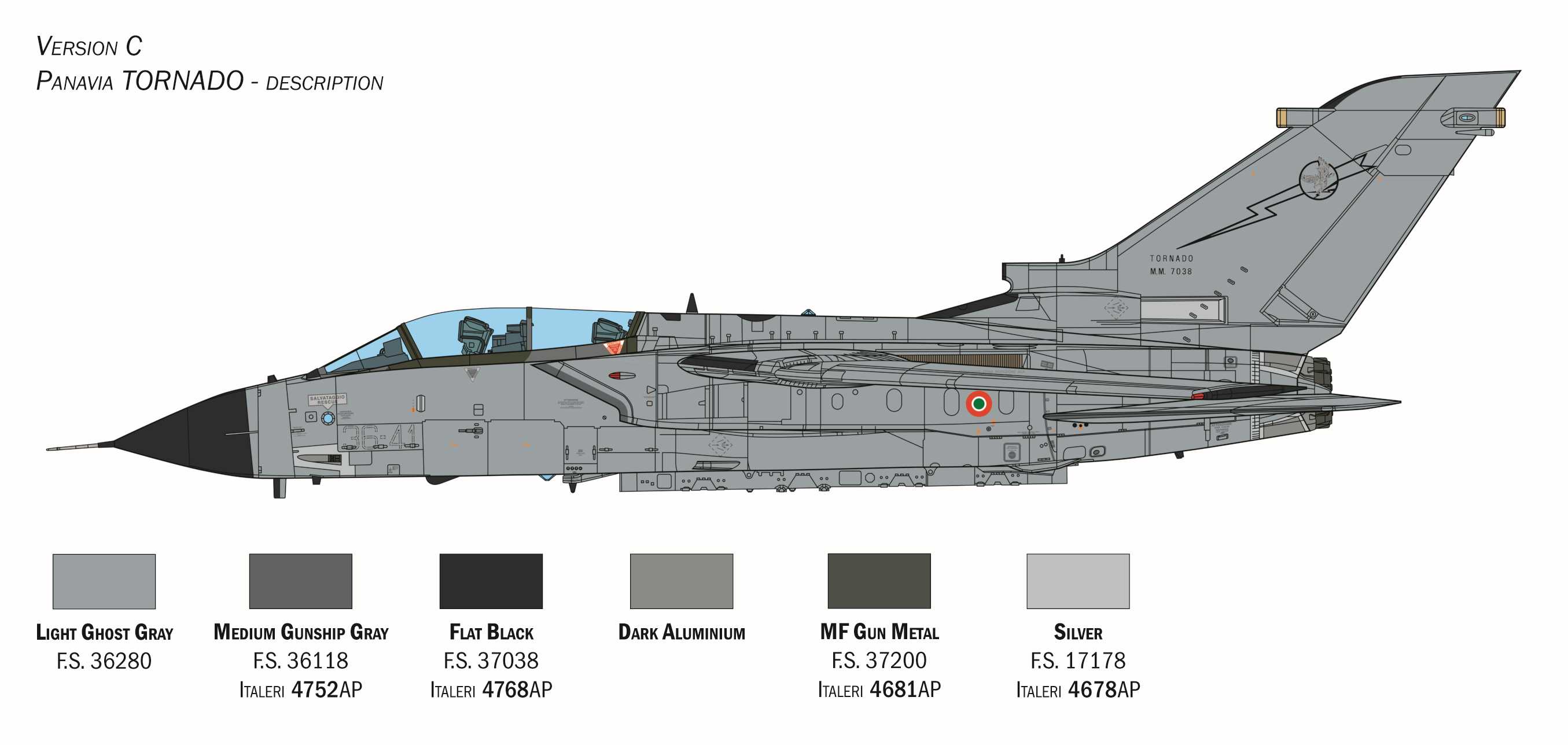 Tornado IDS - 40th Anniversary (Italeri 1:32)