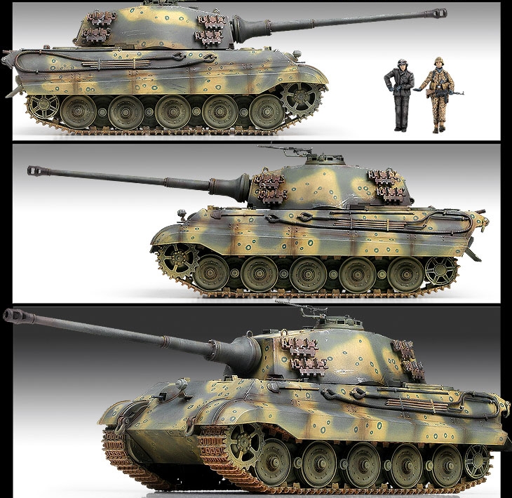 GERMAN KINGTIGER "LAST PRODUCTION" (1:35)