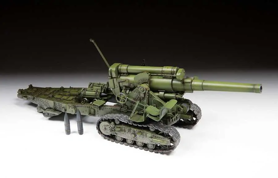 M1931 (B-4) 203mm Howitzer WWII (Zvezda 1:35)