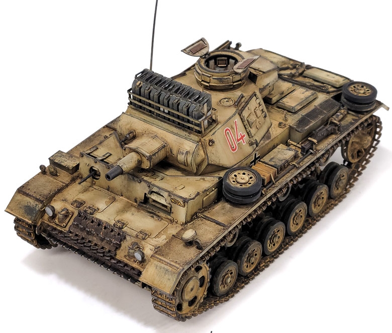 German Panzer III Ausf.N "Afrika Korps"