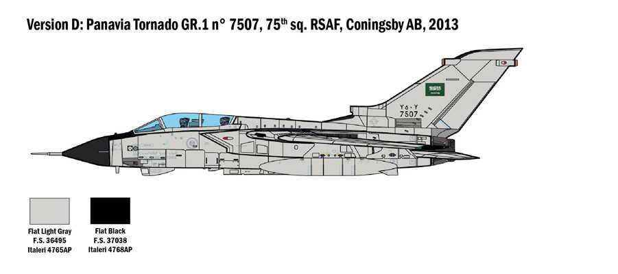 TORNADO GR.1-IDS - GULF WAR (Italeri 1:48)