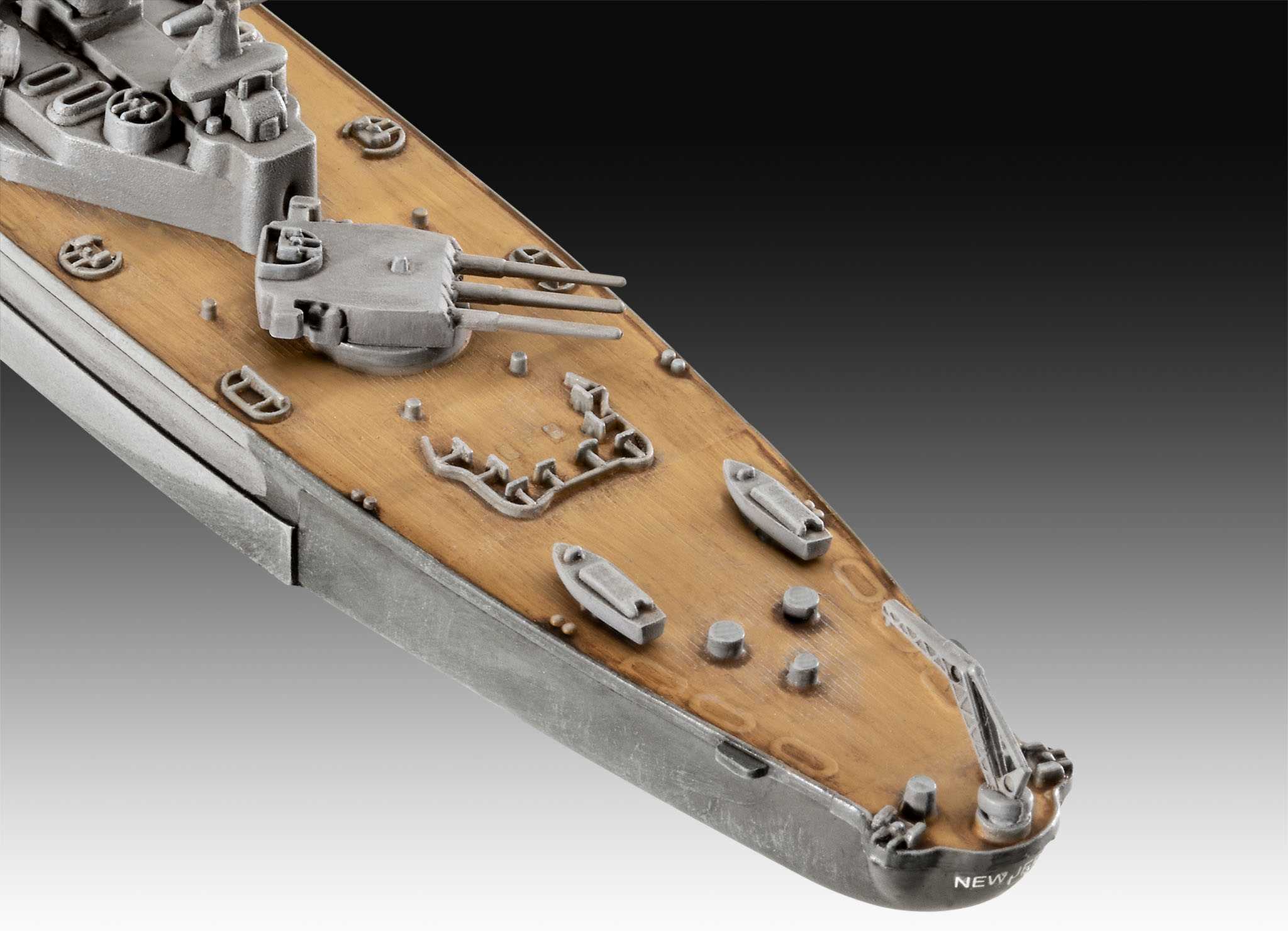 Set - Battleship USS New Jersey (Revell 1:1200)