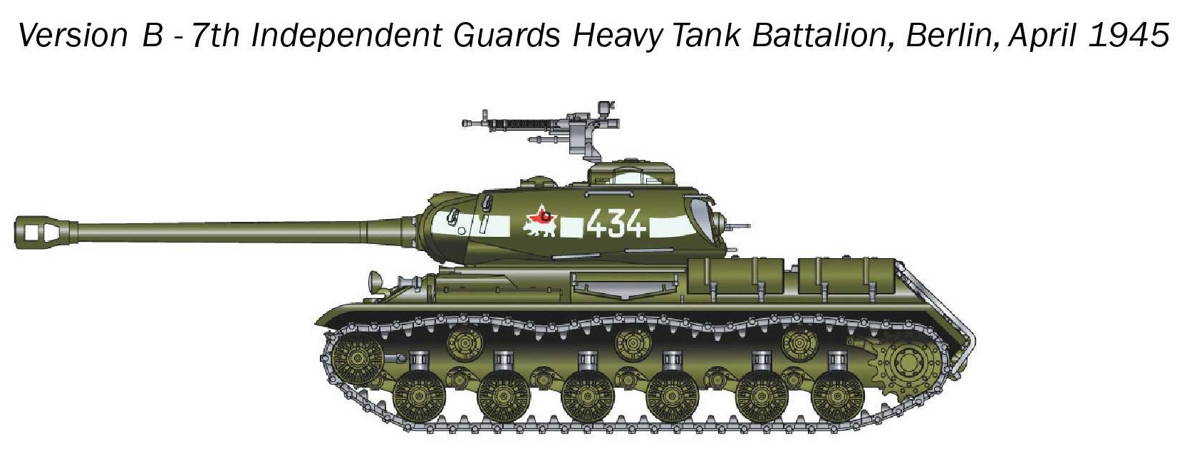 Tank JS-2 (Italeri 1:56)