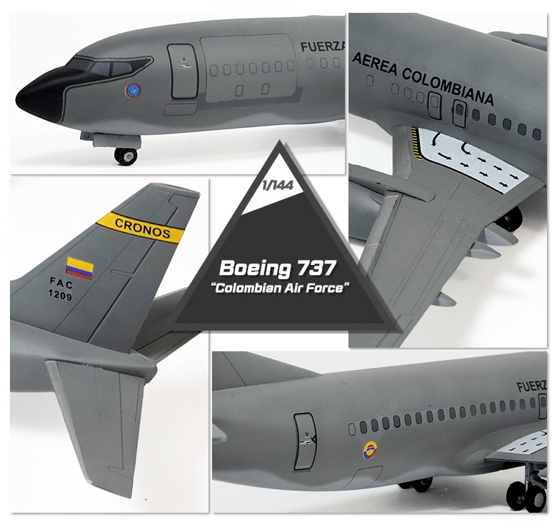 Boeing 737"Colombian Air Force" (1:144)