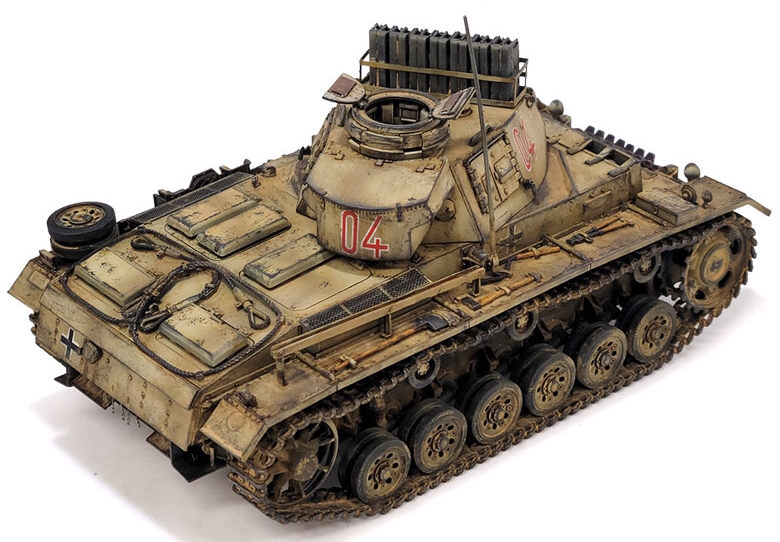 German Panzer III Ausf.N "Afrika Korps"