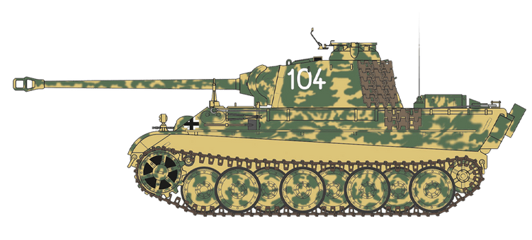 Panther Ausf G. (Airfix 1:35)