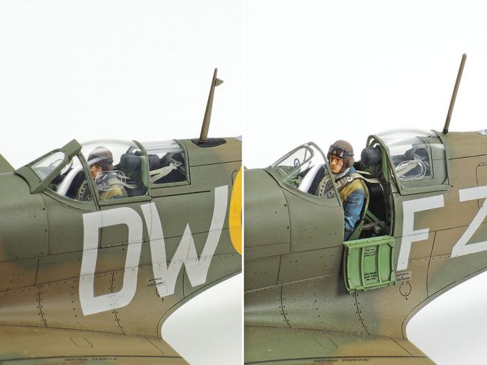 Spitfire Mk.I & 10HP (tamiya 1:48)