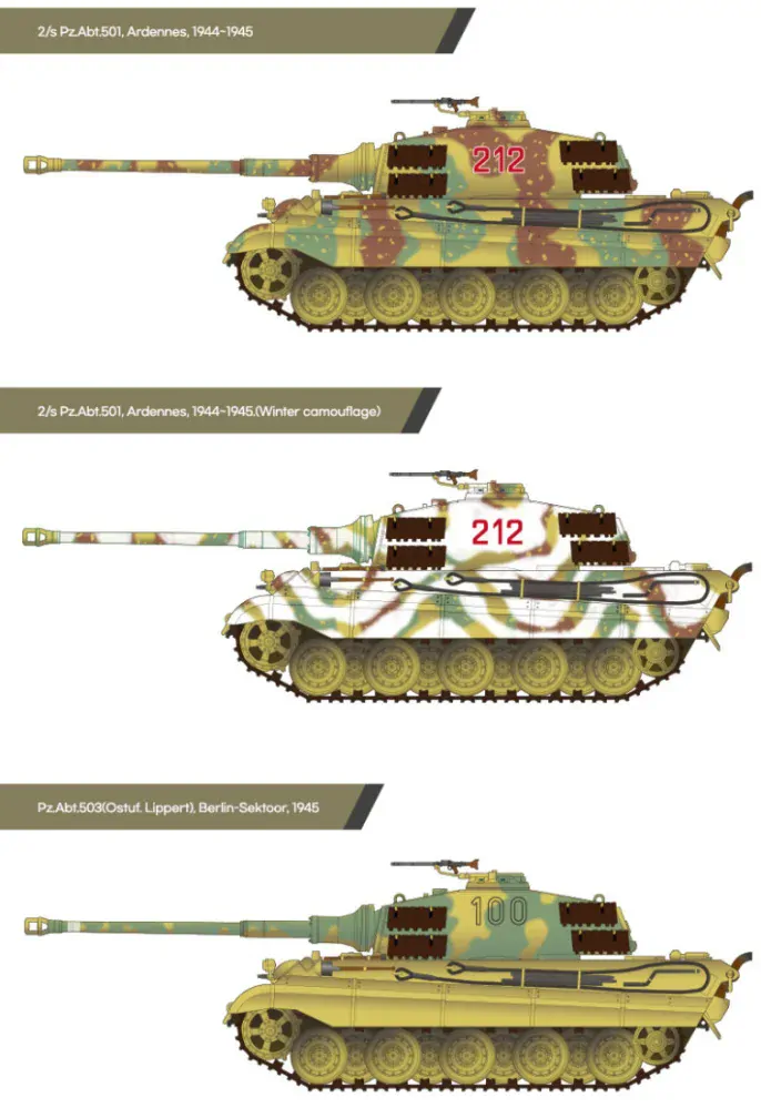 King Tiger "Henschel Turret" (Academy 1:72)