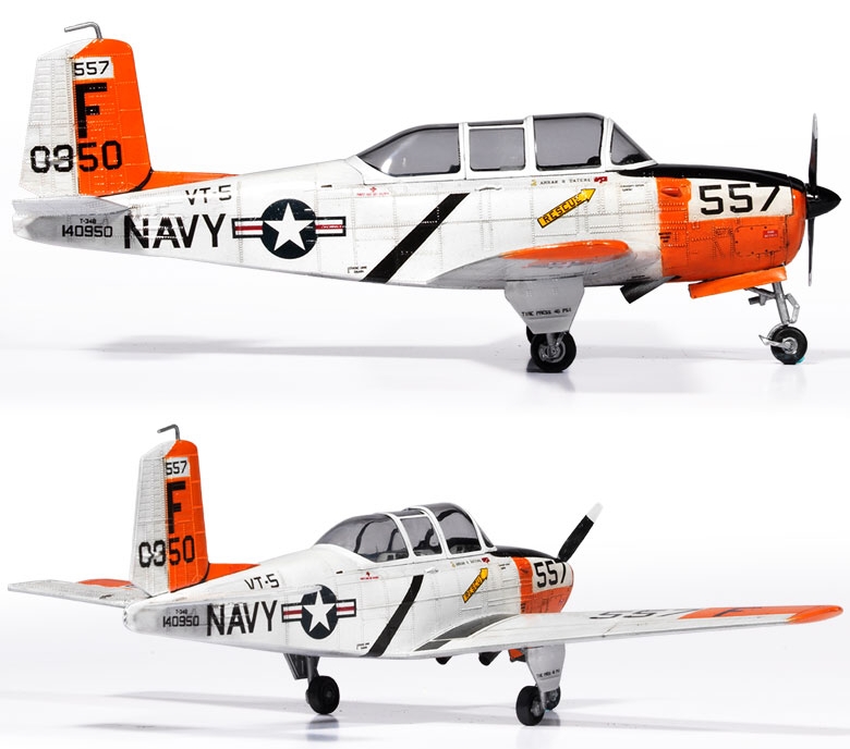 Beechcraft T-34B Mentor ″VT-5 Training Ari Wing (Academy 1:48)