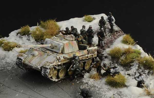 Diorama Bastogne Siege 80 Years (Italeri 1:72)