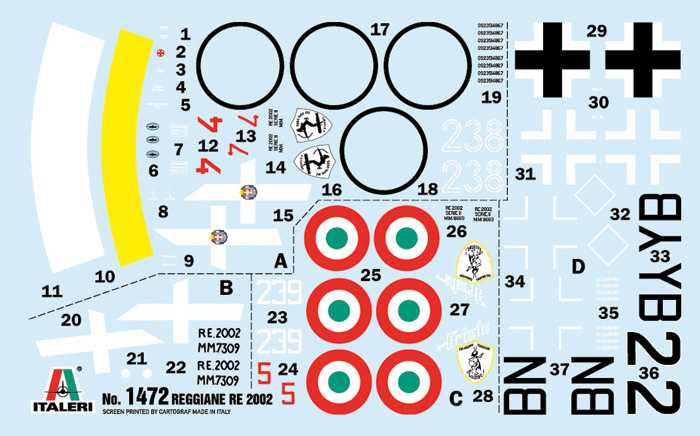 Reggiane Re.2002 Ariete (Italeri 1:72)