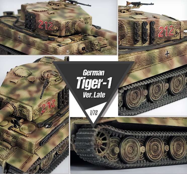 German Tiger I Version Late (1:72)