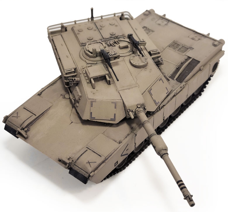 USMC M1A1 Abrams (Academy 1:72)