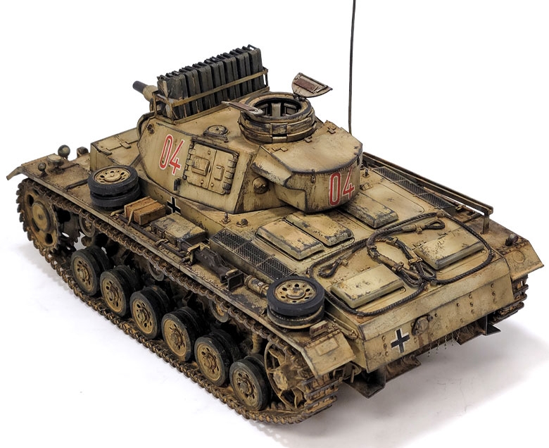 German Panzer III Ausf.N "Afrika Korps"