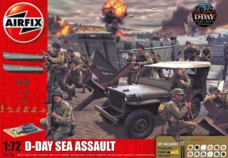 Gift Set diorama A50156A - D-Day 75th Anniversary Sea Assault