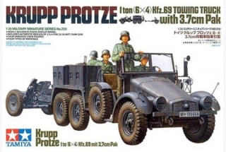 Krupp Protze w-37 mm Pak (Tamiya 1:35)