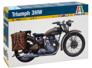 Motocykl TRIUMPH (Italeri 1:9)