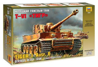 Tank Tiger I Early (Kursk) (Zvezda 1:35) 