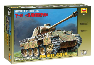 Tank Panther Ausf.D (Zvezda 1:35)