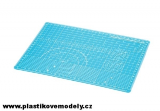 Řezací podložka (A4) modrá (Tamiya)