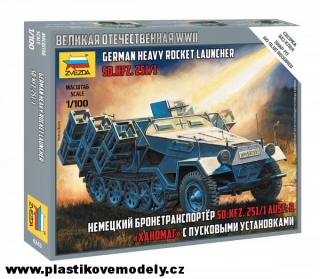 Sd.Kfz.251-1 Ausf.B Stuka (Zvezda 1:100) > 1:100