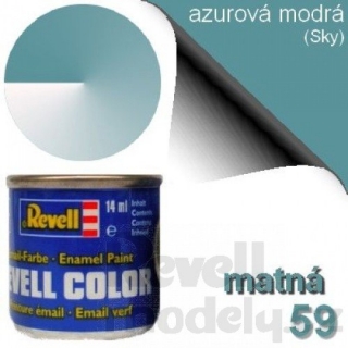 32159-matná nebeská (sky mat RAF) 59 